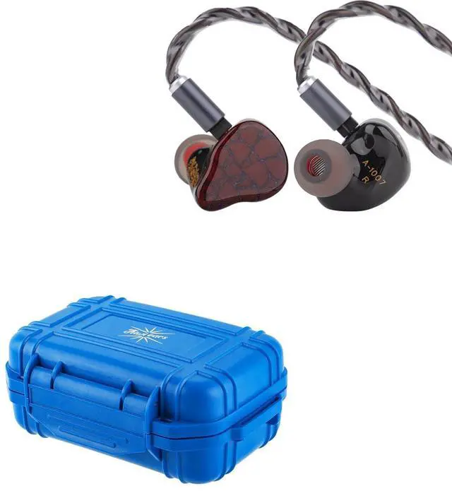 Main image of Punch Audio Martilo in Ear Monitor, 1 Planar + 2BA + 2DD Hybrid Driver + Kiwi Ears SONICAP Waterproof Earbud Case