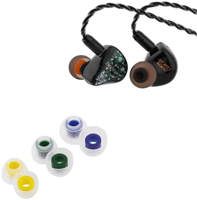 Main image of ZiiGaat Arcanis in Ear Monitor, Professional 2DD+5BA Hybrid IEM + TANGZU Tang Sancai in Ear Monitor Ear Plugs
