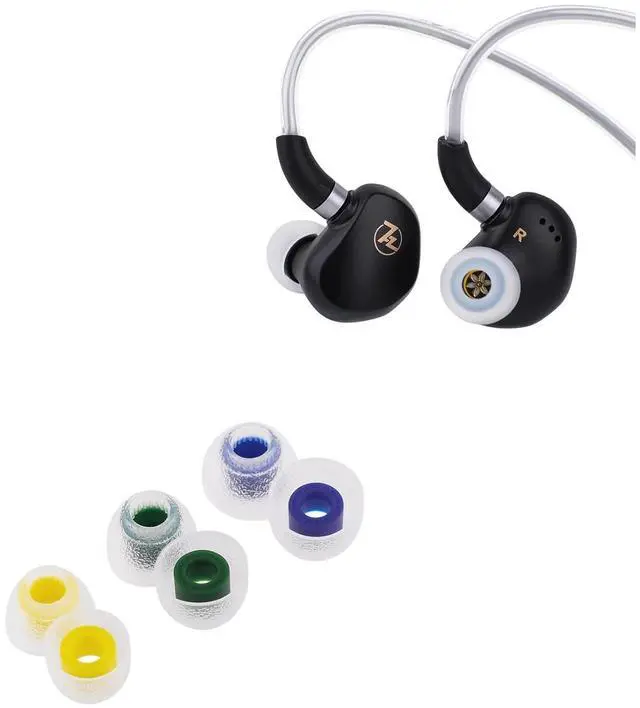 Main image of 7HZ G1 in-Ear Monitor, 10mm DLC Diaphragm Dynamic Driver IEM Earphone TANGZU Tang Sancai in Ear Monitor Ear Plugs, 3 Pairs
