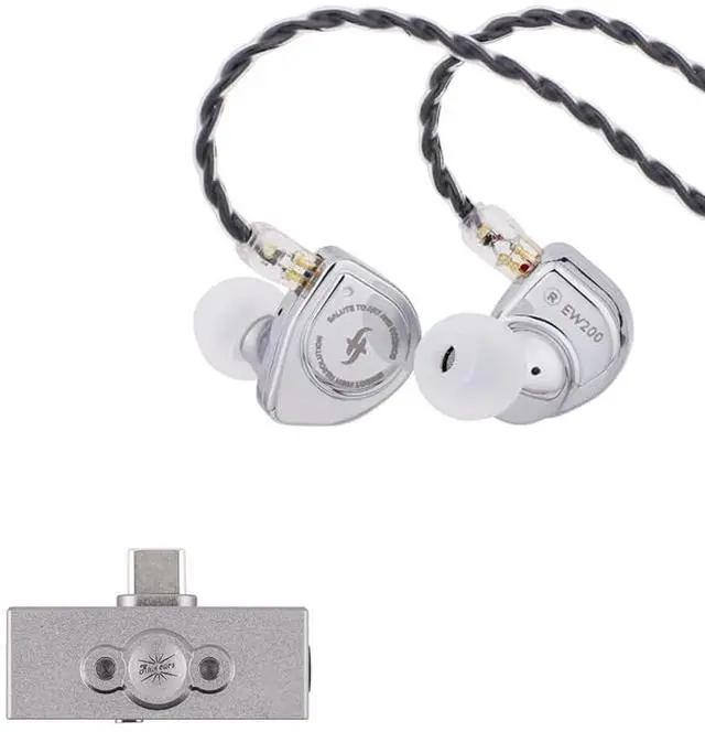 Main image of SIMGOT EW200 10mm SCP Diaphragm Dynamic Driver in-Ear Earphones(EW200 DSP) Kiwi Ears Allegro Pro Upgraded IEM Earphone DAC/AMP