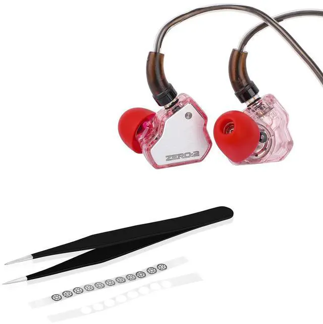Main image of 7Hz x Crinacle Zero:2 in Ear Monitor, Updated 10mm Dynamic Driver IEM, Wired Earbuds Earphones, Gaming Earbuds & 7hz x Crinacle Dioko Replacement Filter Mesh Tweezer Kit