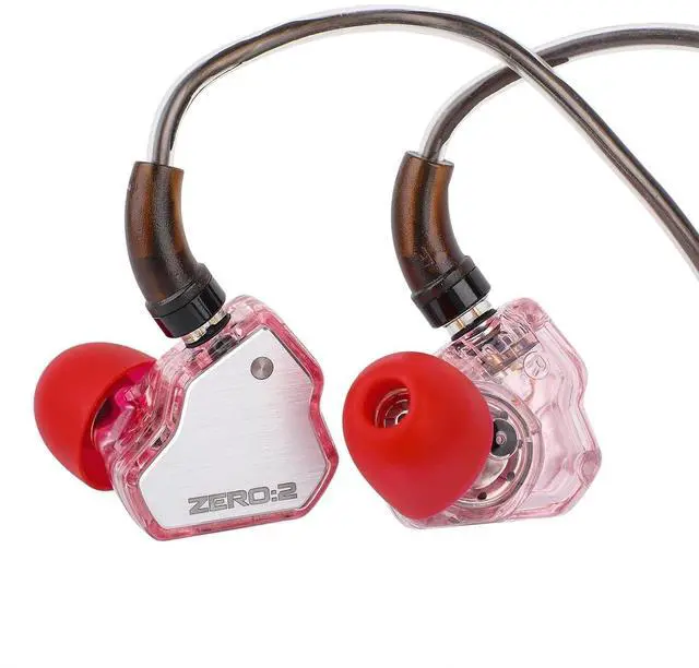 Main image of 7Hz x Crinacle Zero:2 in Ear Monitor, Updated 10mm Dynamic Driver IEM, Wired Earbuds Earphones, Gaming Earbuds, with OFC IEM Cable for Musician (Pink, Typec MIC)