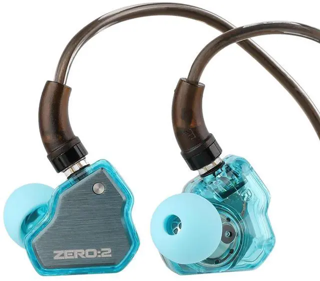 Main image of 7Hz x Crinacle Zero:2 in Ear Monitor, Updated 10mm Dynamic Driver IEM, Wired Earbuds Earphones, Gaming Earbuds, with OFC IEM Cable for Musician (Blue, Typec MIC)