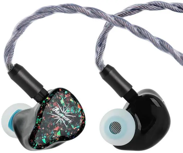Main image of Kiwi Ears Astral 1DD+6BA Hybrid in Ear Monitor, Wired Earbuds, HiFi Studio Recording &Mixing Earphone, Portable Gaming IEMs for Professional Music Engineers Audiophiles (Green)