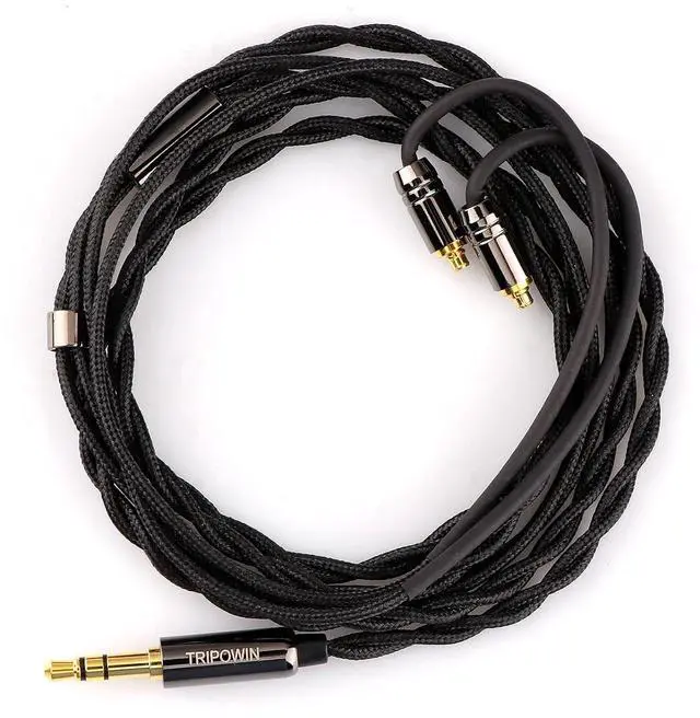 Main image of Tripowin Zombur 4N OFC in Ear Monitor Cable, 3.5mm Plug, 1.25m