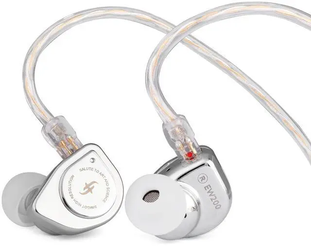 Main image of SIMGOT EW200 10mm SCP Diaphragm Dynamic Driver IEM in-Ear Earphones