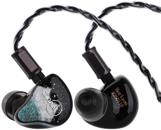 Main image of ZiiGaat Horizon 1DD+2BA+2 Planar HiFi Wired Earbuds in Ear Monitor