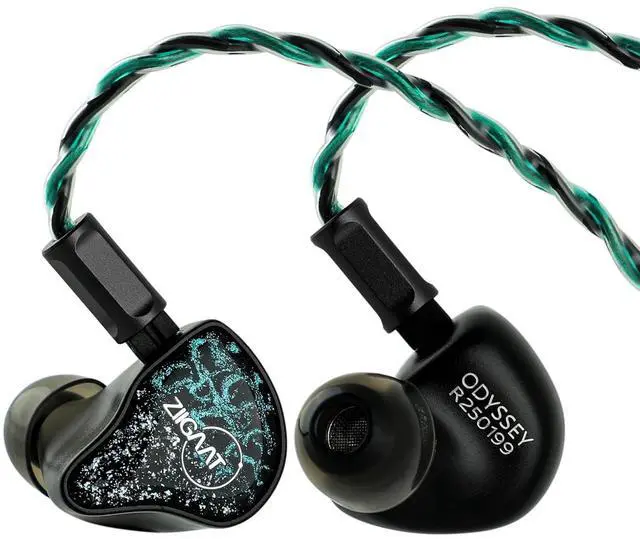 Main image of ZiiGaat x Hangout. Audio: Odyssey 2 1DD + 3BA Hybrid in Ear Monitor