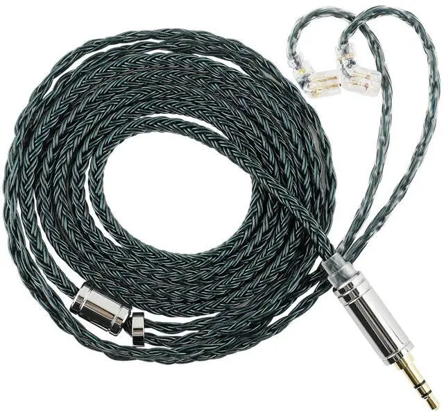 Main image of Tripowin Zonie 16 Core SilverPlated IEM Cable, Recessed 2pin, 3.5mm