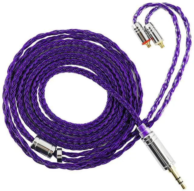 Main image of Tripowin Zonie 16 Core Silver Plated IEM Cable, MMCX, 3.5mm Plug