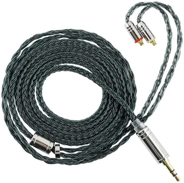 Main image of Tripowin Zonie 16 Core Silver Plated IEM Cable, MMCX, 3.5mm Plug