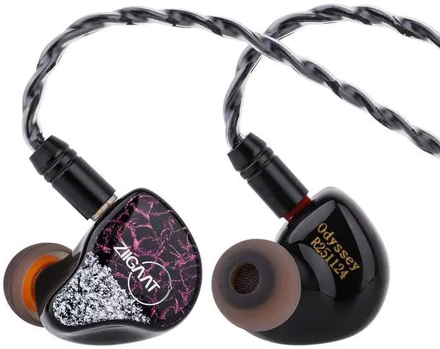 Main image of ZiiGaat Odyssey 1DD+3BA Hybrid IEM in-Ear Monitor Earphone, 2Pin