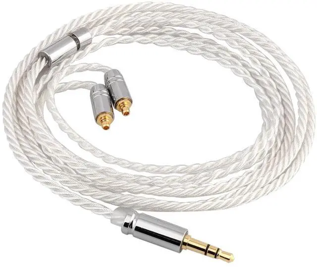 Main image of Tripowin Solstice 26AWG Silver-Plated Copper HiFi IEM Cable for in Ear Monitor, Audiophile(MMCX)