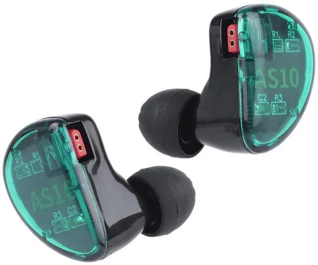 Main image of KZ AS10 5BA HiFi Stereo in-Ear Monitor HiFi Wired Earbuds Earphones