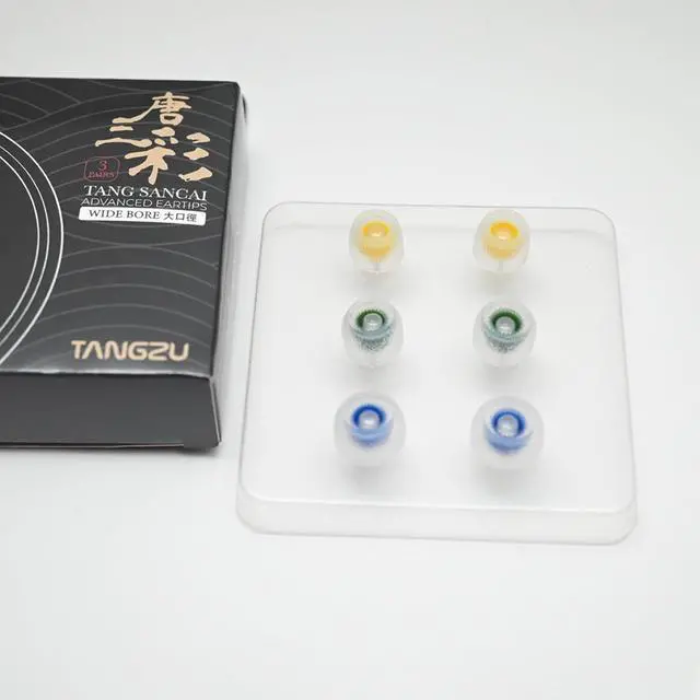 Main image of Tangzu Tang Sancai Wide Bore Silicone IEM Eartips