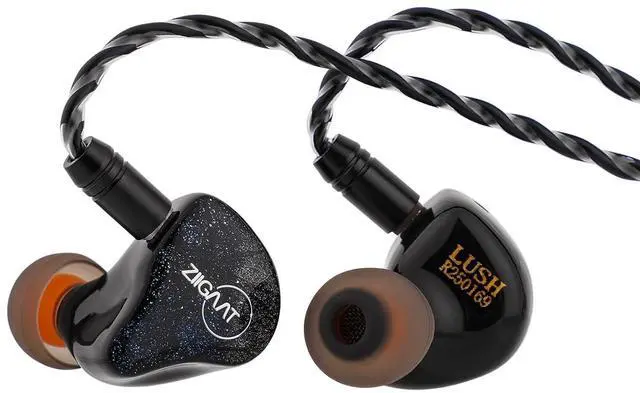 Main image of ZiiGaat Lush in Ear Monitor, 1DD+4BA Hybrid Earphone IEM