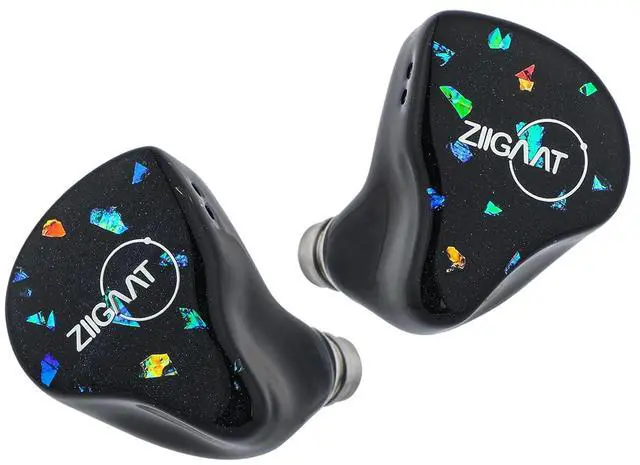 Main image of ZiiGaat Doscinco 2DD+3BA Hybrid Driver IEM in Ear Monitor, 2Pin