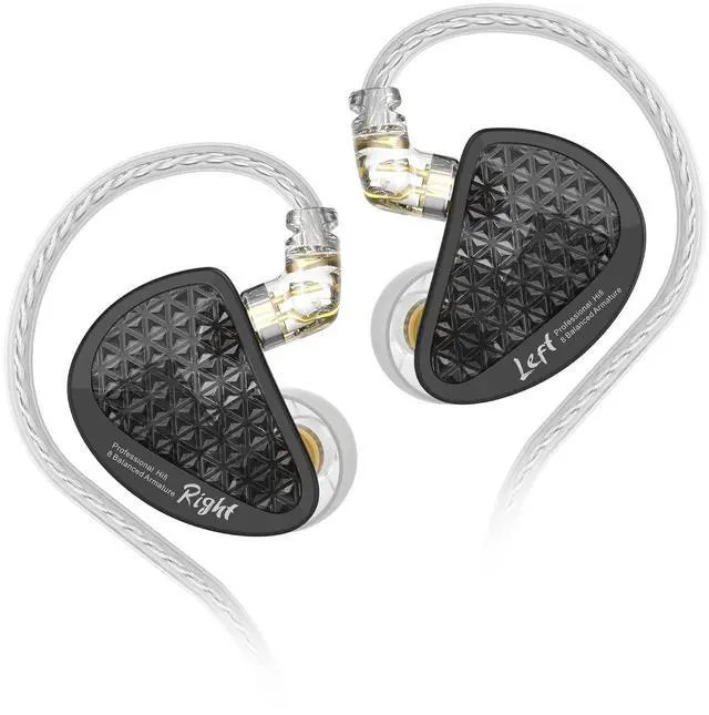 Main image of KZ AS16 Pro 16BA Balanced Armature Drivers HiFi Bass Wired Earbuds