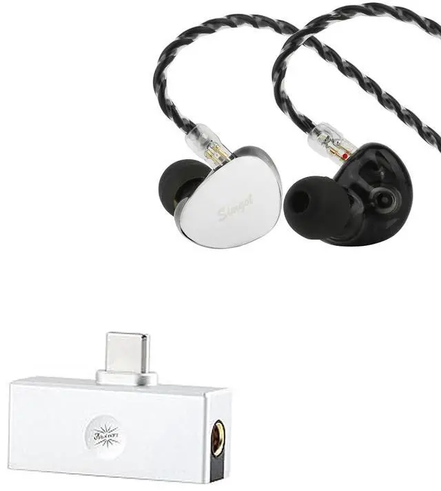 Main image of SIMGOT EG280 in Ear Monitor, 1DD+1 Planar HiFi IEM, Wired Gaming Earphone with Microphone, 1.7m Long Detachable 2Pin OFC Cable Kiwi Ears Allegro Mini Portable IEM DAC, in Ear Monitor