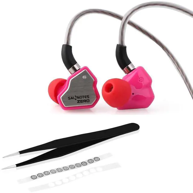Main image of 7Hz Salnotes Zero HiFi 10mm Dynamic Driver in-Ear Earphone IEM & 7hz x Crinacle Dioko Replacement Filter Mesh Tweezer Kit