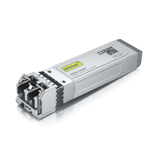 Alt view image 5 of 5 - 10GBase-SR SFP+ Transceiver & 10Gb PCI-E NIC Network Card to Intel X520-DA2