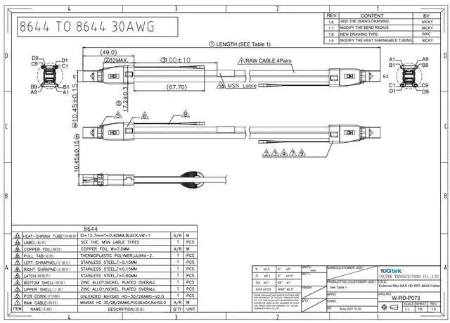Alt view image 6 of 6 - LSI-3008-8E + 8644/8644-1m