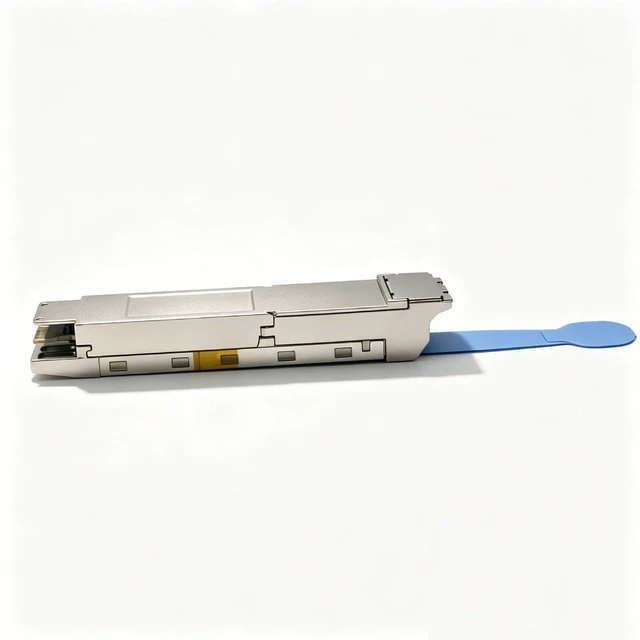 Alt view image 3 of 5 - 800G OSFP FIN to QSFP-DD QSFP Adapter Module