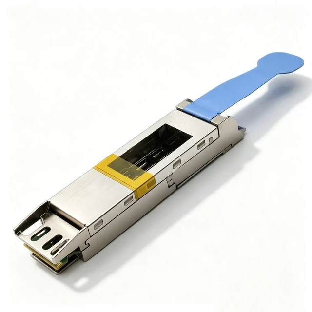 Alt view image 5 of 5 - 800G OSFP FIN to QSFP-DD QSFP Adapter Module