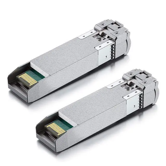Alt view image 4 of 4 - a Pair of 10G SFP+ Bidi Transceiver, 10GBASE-BX20-U 10GBase-BIDI 1270nm/1330nm, DOM Simplex LC SMF Module for Ubiquiti UniFi, up to 10-20km