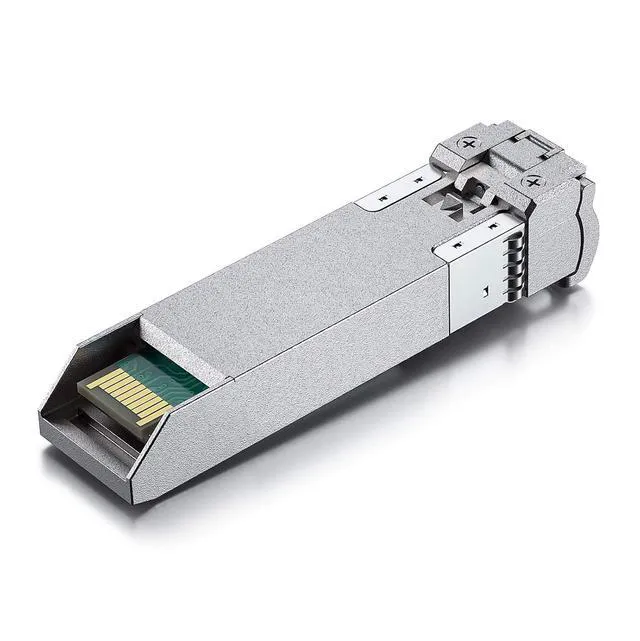 Alt view image 4 of 5 - 10GBase-LR Lite SFP+ IR Transceiver, 10G 1310nm SMF LC Fiber Optic Module, 1.4km, for Cisco SFP-10G-LRM2, Meraki, Ubiquiti UniFi, Mikrotik, Netgear AXM764, Supermicro, TP-Link, Pack of 10