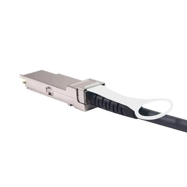 Alt view image 3 of 7 - 40G QSFP+ DAC Cable - 40GBASE-CR4 Passive Direct Attach Copper Twinax QSFP Cable for Cisco QSFP-H40G-CU5M, Meraki MA-CBL-40G-5M, Supermicro, Mikrotik, Open Switch Devices, 5-Meter(16.5ft)