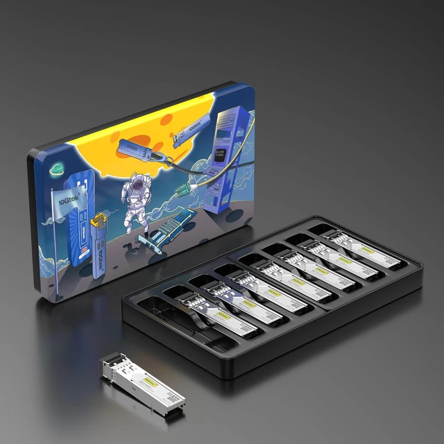 Alt view image 6 of 7 - 1.25G SFP 1000Base-SX Multimode LC Fiber Transceiver, 850nm MMF, 550m, for Cisco GLC-SX-MMD/SFP-GE-S, Meraki MA-SFP-1GB-SX, Fortinet, Ubiquiti UniFi UF-MM-1G, Mikrotik, TP-Link, Pack of 8