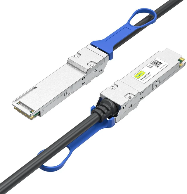 Alt view image 2 of 7 - 100G QSFP28 DAC Cable - 100GBASE-CR4 QSFP28 to QSFP28 Passive Direct Attach Copper Twinax Cable for Cisco QSFP-100G-CU2M, 2-Meter