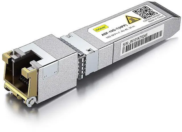 Main image of SFP+ to RJ-45 10GBase-T Transceiver for HP ProCurve, HPE Aruba