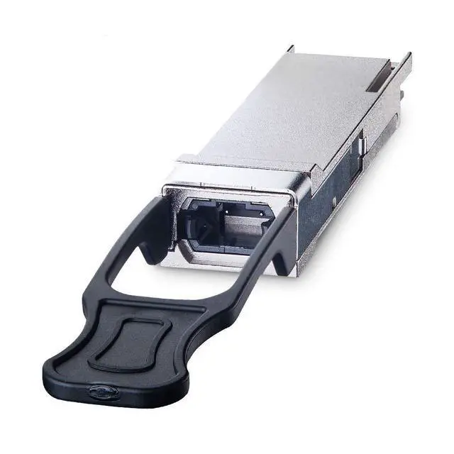Alt view image 2 of 4 - 40 Gigabit QSFP+ MPO Multi-Mode Transceiver, 40GBASE-SR4 Module, 850nm, DDM, 100m, for Dell Force10 GP-QSFP-40GE-1SR, Dell EMC QSFP-40G-SR4