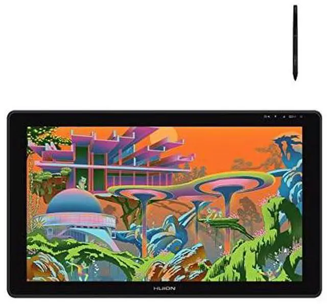 Main image of Kamvas 22 Plus QLED Drawing Tablet with Full-Laminated Screen with Slim Pen PW550S PenTech 3.0+