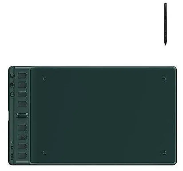 Main image of 2023 Inspiroy 2 Medium Drawing Tablet with Scroll Wheel 8 Customized Keys Battery-Free Stylus for Digital Art, Design, Sketch