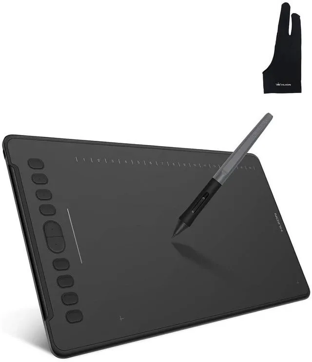 Main image of H1161 Drawing Tablet and Palm Rejection Artist Glove
