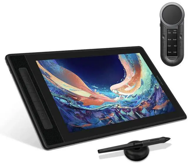 Main image of Kamvas Pro 13 2.5K QHD Graphics Monitor Drawing Tablet with Screen QLED Full Lamination Battery-Free Stylus, 13.3inch Digital Drawing Tablet with Keydial Remote Bluetooth Programmable Keypad