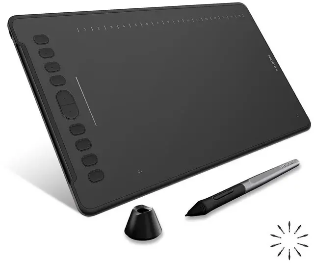 Main image of Inspiroy H1161 Graphics Drawing Tablet with Touch Strip, 11x6.87 Inch