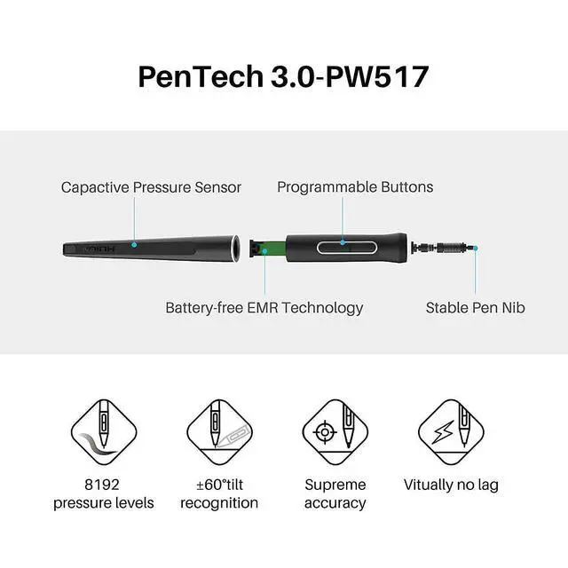 Alt view image 5 of 7 - KAMVAS 22 Plus Full-Laminated Graphics Drawing Tablet with Screen 140% s RGB Android Support Battery-Free Stylus 8192 Pen Pressure Tilt Adjustable Stand - 21.5inch