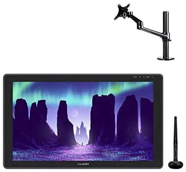 Main image of KAMVAS 22 Graphics Drawing Tablet with Screen and Single Monitor Arm
