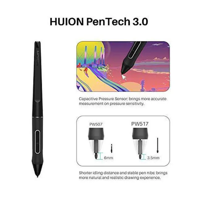 Alt view image 3 of 7 - KAMVAS 22 Graphics Drawing Tablet with Screen and Single Monitor Arm