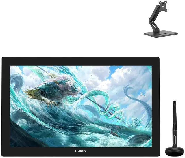 Main image of Kamvas Pro 24 4K UHD Graphics Drawing Tablet Bundle with Monitor Stand ST500