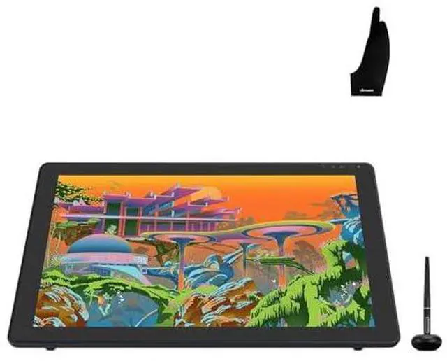 Main image of Kamvas 22 Plus QLED Drawing Tablet with Full-Laminated Screen USB-C Connection 140% sRGB Tilt, 21.5 inch Graphics Art Tablet for Artist & Designer, Work with Mac, Windows, Linux & Android Black