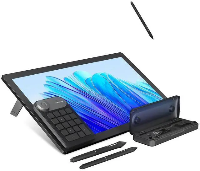Main image of KAMVAS Pro 19 4K UHD Drawing Tablet with Touch Screen Bundle with Slim Pen PW600S