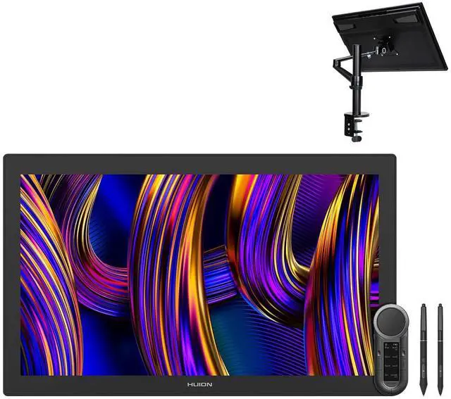 Main image of KAMVAS Pro 27 (144Hz) 4K UHD Drawing Tablet with Screen, PenTech 4.0, Canvas Glass 3.0 Graphic Tablet 98% Adobe RGB Multi-Touch Drawing Monitor with Keydial Remote & Monitor Arm