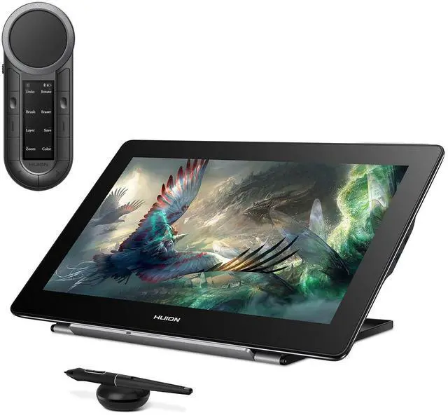 Main image of Kamvas Pro 16 Plus 4K UHD Graphics Drawing Tablet with Screen Full Laminated Art Tablet with Battery-Free Stylus, 15.6-inch Drawing Monitor with Keydial Remote Bluetooth Programmable Keypad