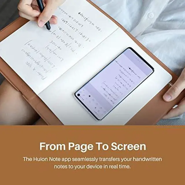 Alt view image 2 of 7 - Note 2-in-1 Digital Notebook Drawing Tablet with Battery-Free Pen, Bluetooth Wireless Paper Tablet Electronic Writing Pad for Note-Taking, Digital Art & Meeting, 4PCS Refillable A5 Notepads