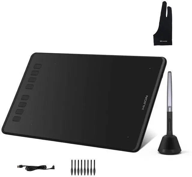 Main image of Inspiroy H950P Drawing Tablet and Palm Rejection Artist Glove